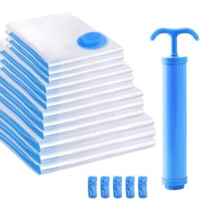 Vacuum Storage Bags Set – Clothes Storage Bags with Pump (Set of 5)