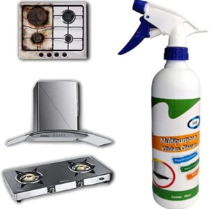 Kitchen Cleaner Spray – Powerful Degreaser & Stain Remover